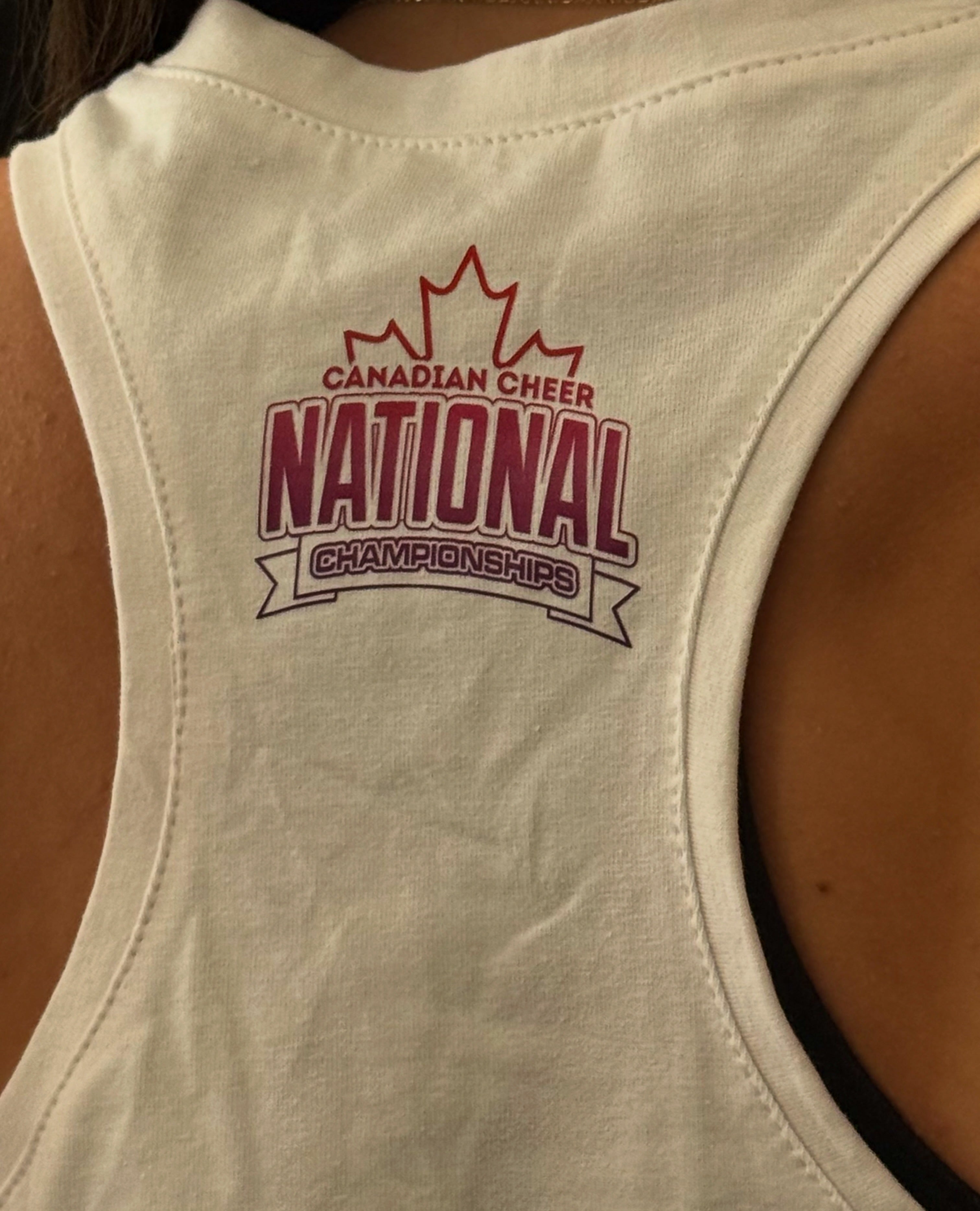 Nationals Racer Back Tank Top