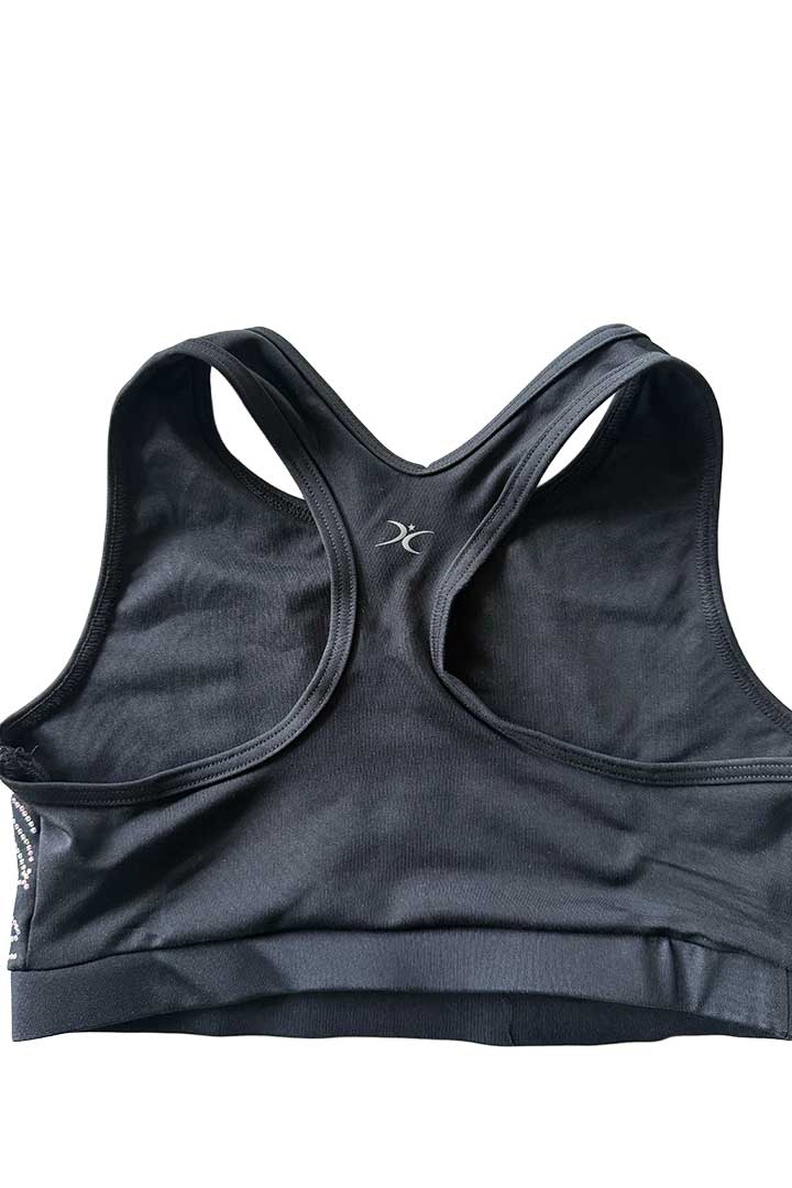 Cheer Rhinestone Sports Bra