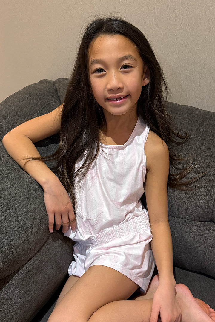 Bow Pajama Short + Tank Set