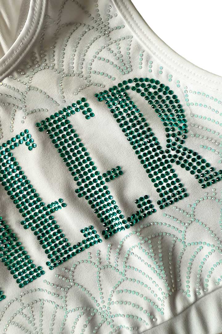 Cheer Rhinestone Sports Bra
