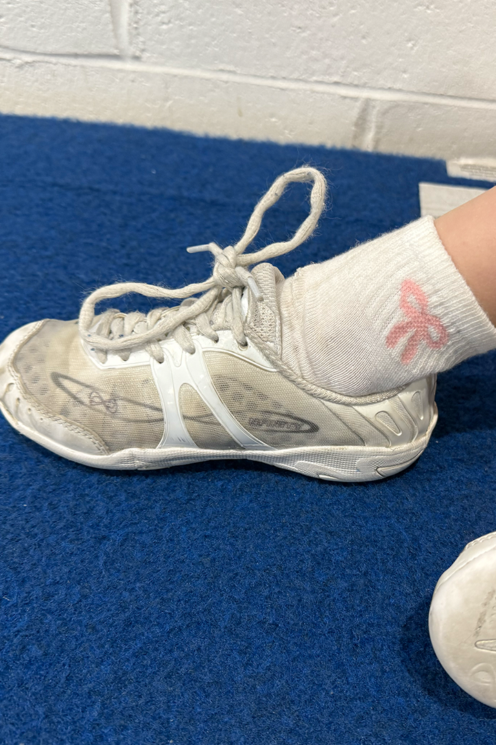 Pro Cheer Bow Ankle Socks