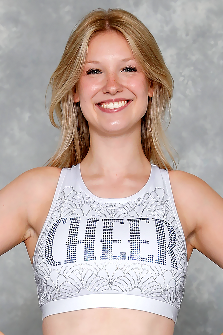 Cheer Rhinestone Sports Bra