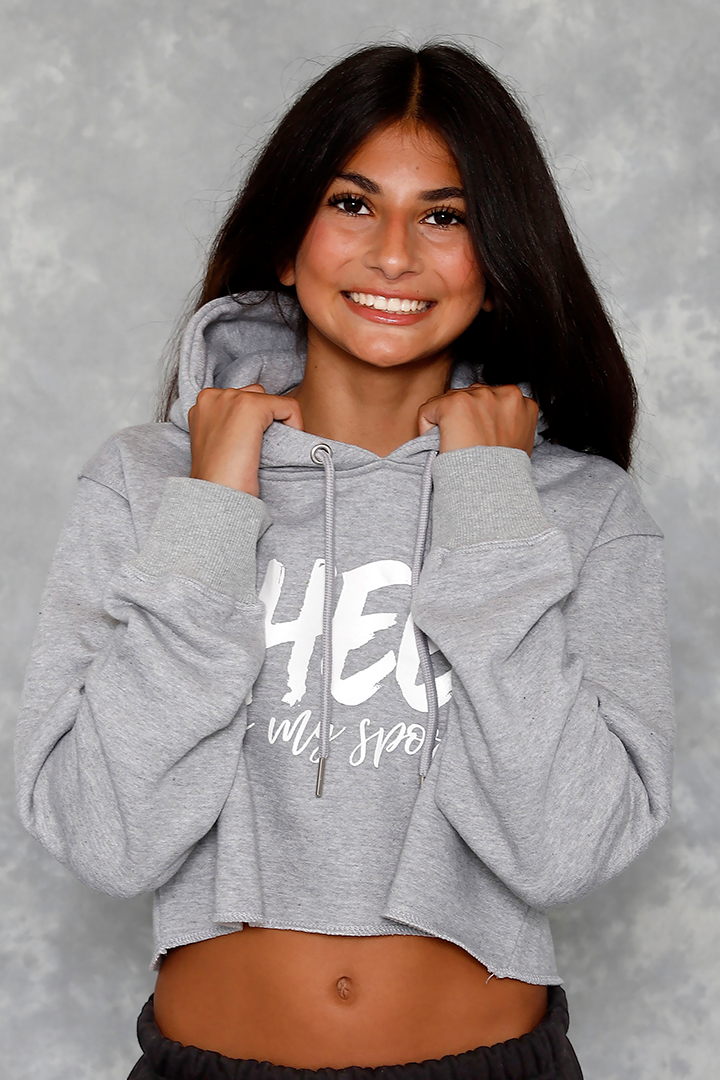 Cheer is My Sport Crop Hoodie