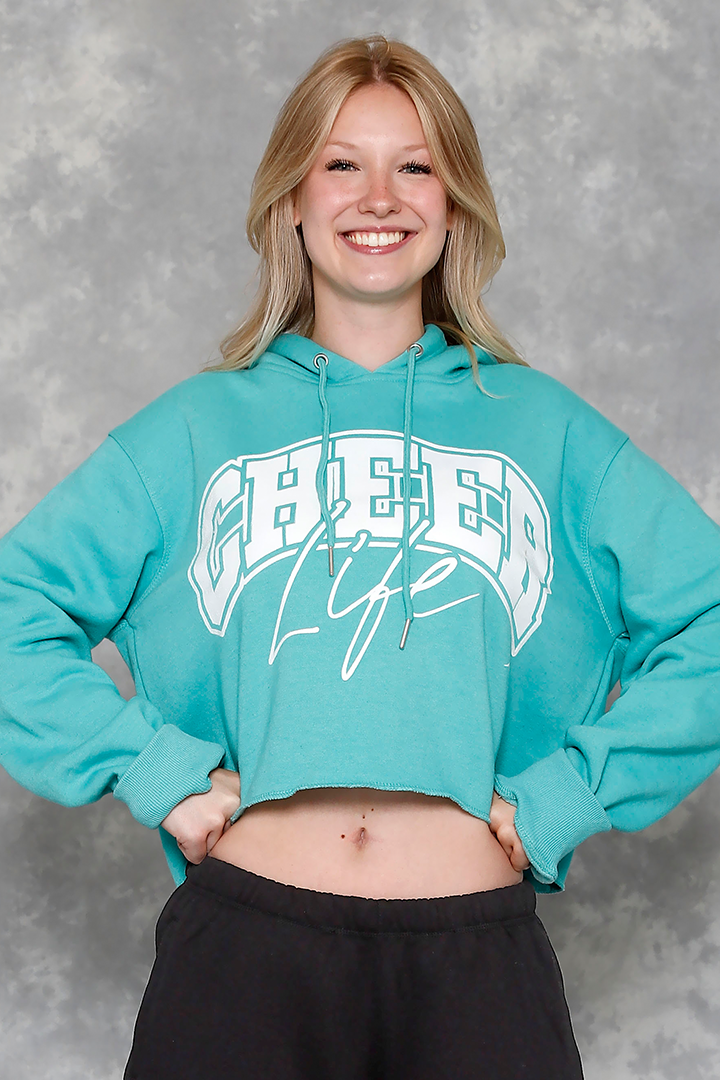 Cheer Life Crop Sweater