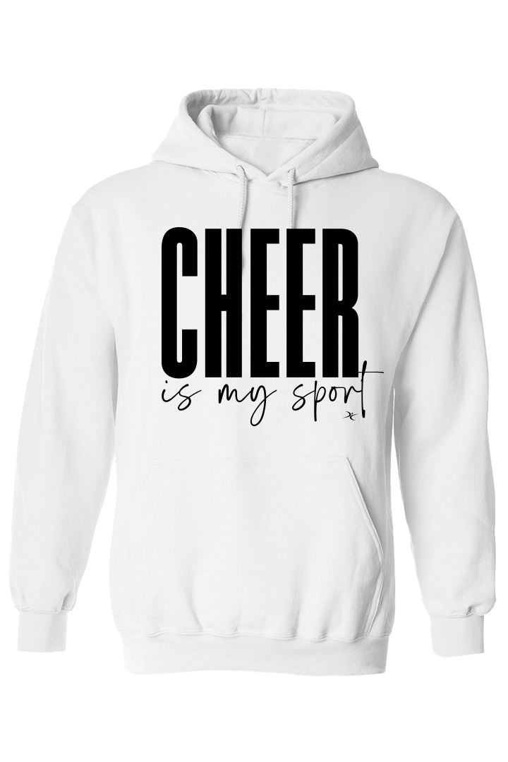 Cheer is My Sport - White Hoodie