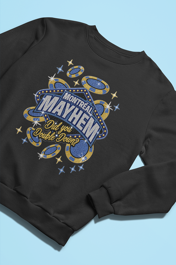 Montreal Mayhem Rhinestone Crewneck 2026