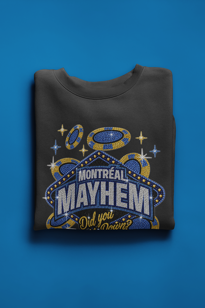 Montreal Mayhem Rhinestone Crewneck 2026