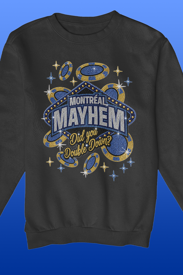 Montreal Mayhem Rhinestone Crewneck 2026