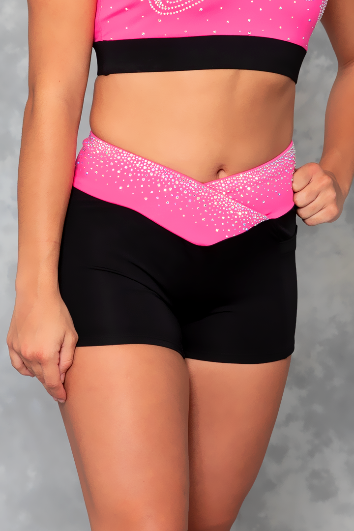 Crossover V-Waist Shorts