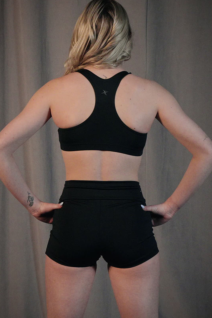 PRO Rhinestone Crossover Short