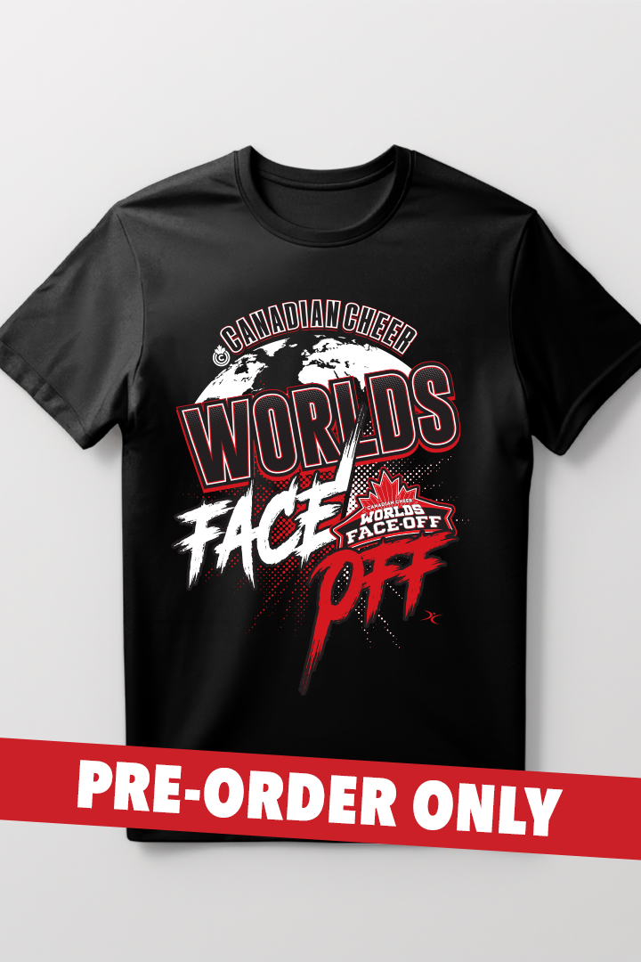 Canadian Cheer Worlds Face Off 2026 Event T-Shirt