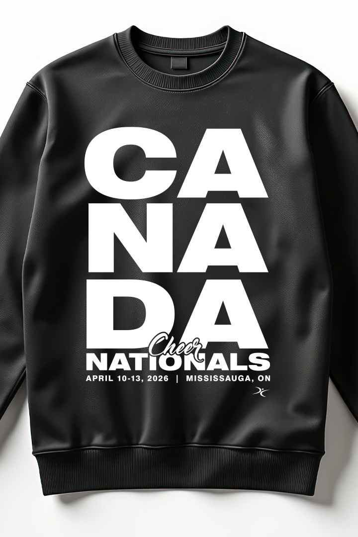 Nationals 2026 Black Event Crewneck