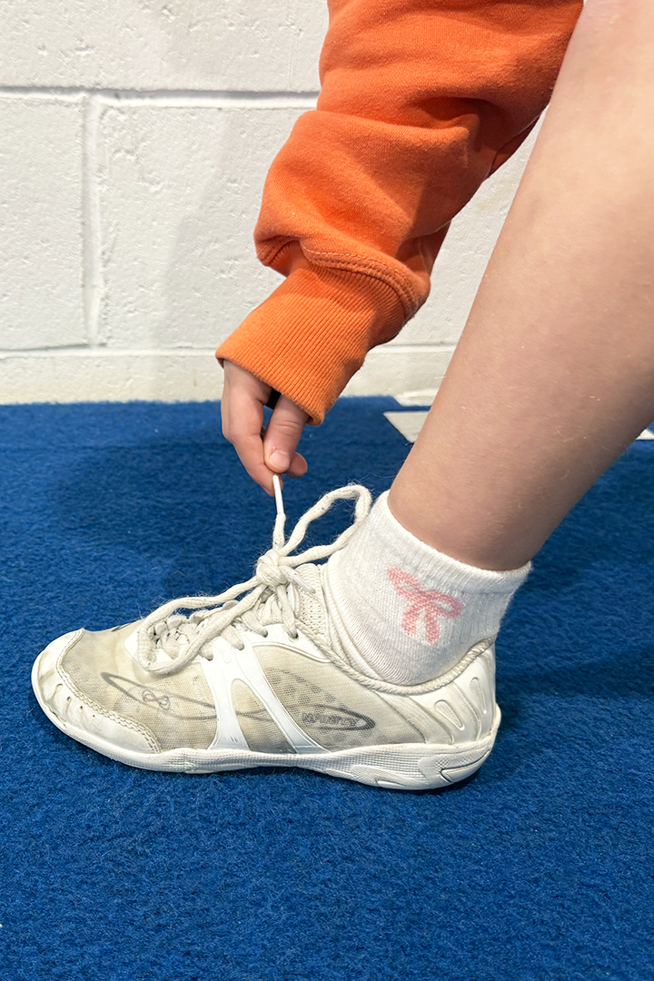 Pro Cheer Bow Ankle Socks