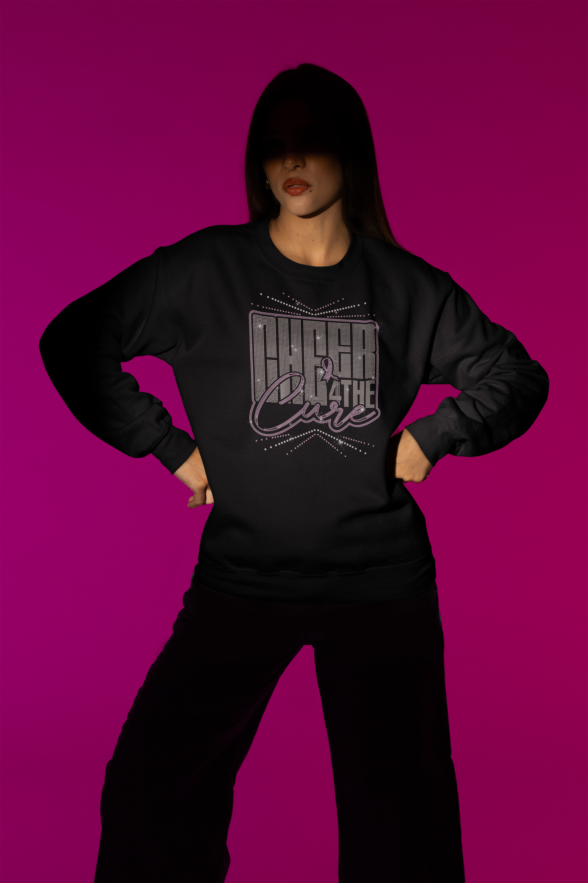 C4TC Rhinestone Crewneck 2025